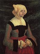 Albrecht Altdorfer Portrait of a Lady oil on canvas